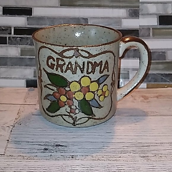 Vintage 1970s Grandma coffee ☕ cup - Picture 1 of 5